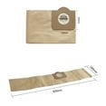 thumbnail image 2 of 5 Packs Vacuum Cleaner Accessories Vacuum Cleaner Dust Bag Vacuum Cleaner Paper Bag Vacuum Cleaner Garbage Bag Zr814,5 * dust bag,brown, 2 of 7