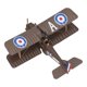thumbnail image 4 of 1:72 Diecast Airplane Model Alloy Simulated Lifelike Aircraft Toy Decoration Collection for Office Cafe, 4 of 4