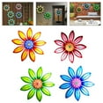 thumbnail image 5 of SPRING Wall Decor Metal Flower Outdoor Hanging Ornament Home Garden Accessories red, 5 of 7