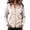 Khaki -BG34, variant on Nestiefly Women Sweater Cardigan Casual Cropped Collared Knit Cardigans Button Up Long Sleeve Fall Spring Sweaters Knitwear Beige 2XL