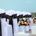 thumbnail image 2 of Cintas para sillas Babenest Satin, 10 unidades, 18 x 274 cm, color negro, 2 of 8