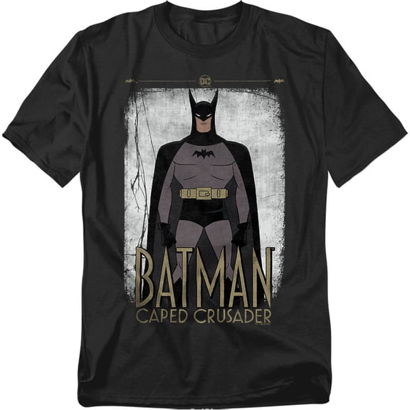 Batman Caped Crusader: Animated Series T-Shirt Caped Crusader Cartoon Stance Unisex Graphic Tee for Men & Women