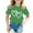 style-01 Green, variant on Kogui Girls T Shirts Trendy Girls Short Sleeve Shirts Summer Crewneck Casual T Shirt Tops Tee Blouse Size 9-10 (Pink,9-10 Years)