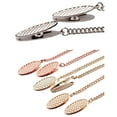 thumbnail image 5 of Metal Glasses Chain Clip Stylish Eyeglass Holder Sweater Chain Clip for Women and Men for Travel and Everyday use, 5 of 9