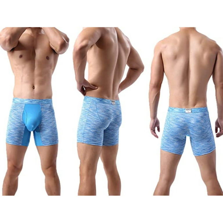YuKaiChen Men's Pouch Underwear Performance No Ride Up Boxer