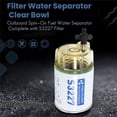 thumbnail image 4 of S3227 9-37882 Fuel Filter Water Separator With Clear Bowl Assembly compatible Marine Engine, 4 of 5
