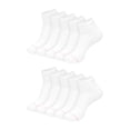 thumbnail image 5 of Hanes Womens CottonSoft Ankle Socks, 10-Pack, Size 4-10, 5 of 9