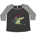 thumbnail image 3 of Inktastic Sunny Gator in Pink Sunglasses Women's Plus Size T-Shirt, 3 of 5