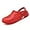 Red, variant on Classic Clog for Mens Womens Lightweight Slip On Fuzzy Slipper Beach Sandals Garden Clogs