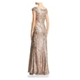 thumbnail image 2 of Tadashi Shoji Womens Embroidered Sequin A-Line Dress, 2 of 2