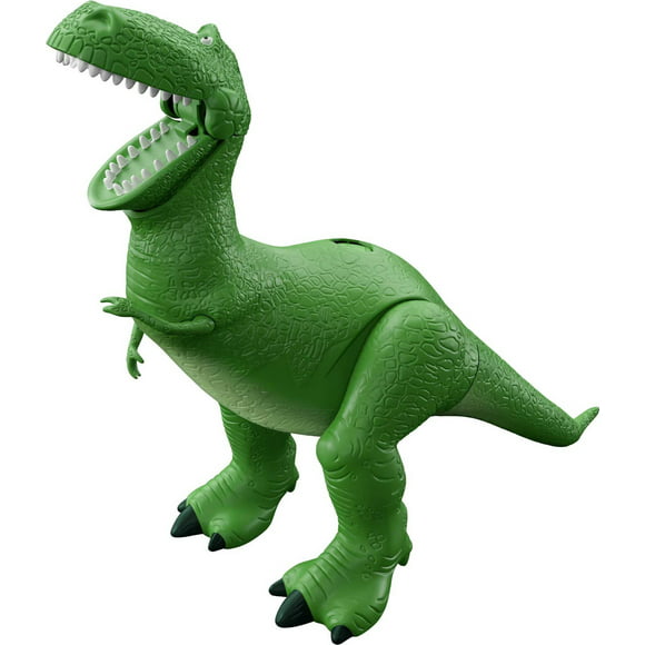 Disney Pixar Toy Story Rex Action Figure, Roarin' Laughs Talking Dinosaur Toy, Movie Collectible