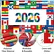 thumbnail image 3 of Bandera rosulasi Mundial 2026 150x89 cm para exterior, 3 of 7