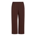 thumbnail image 5 of Scoop Women’s and Women’s Plus Ultimate Scubaknit Seamed Sweatpants, Sizes XS-4X, 5 of 5