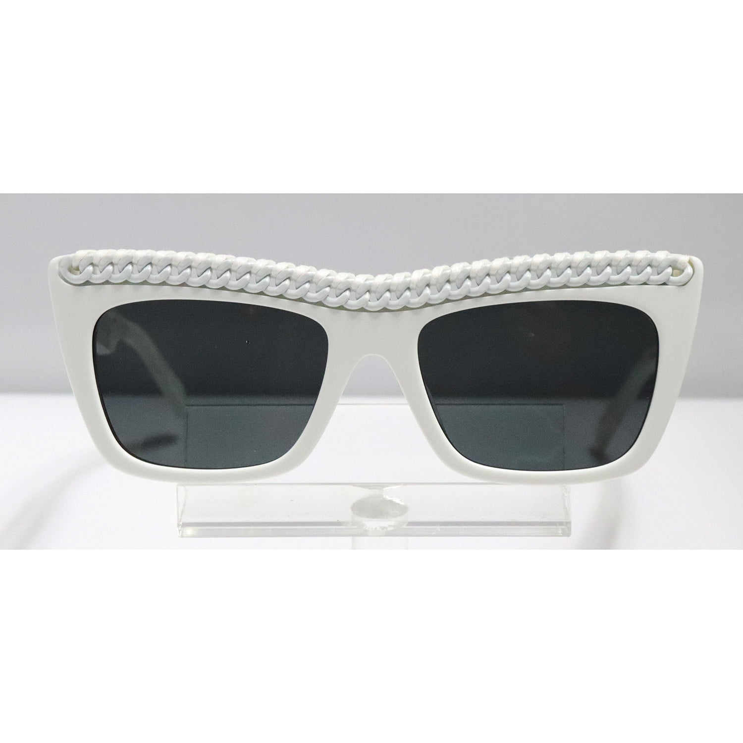 Stella McCartney Eyewear chain-link rectangle-frame Sunglasses - Farfetch