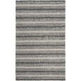 thumbnail image 7 of SAFAVIEH Marbella Christabella Striped Runner Rug, Grey/Chocolate, 2'3" x 8', 7 of 7