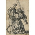 thumbnail image 3 of Hans Bock the Elder 17x24 Black Modern Framed Museum Art Print Titled - Christ's Crossing (1579), 3 of 5