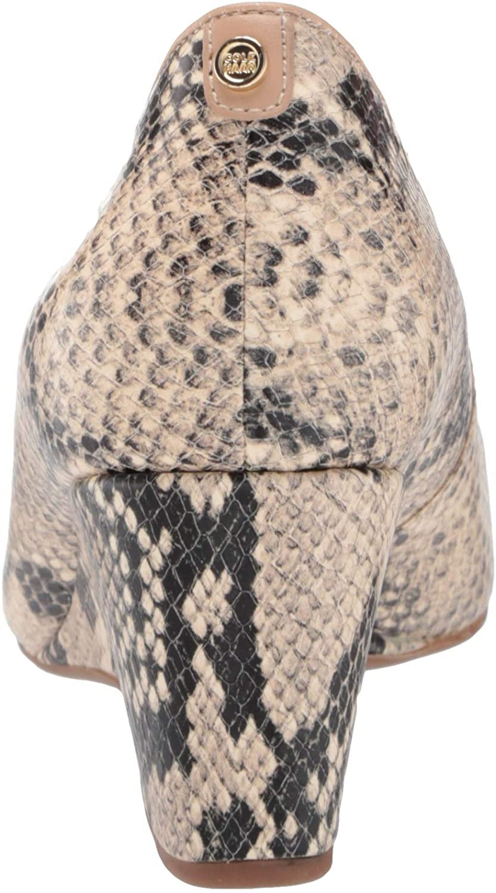 セール＊Cole Haan The Go-To 60mm Snake Round Toe Wedge Pumps Cole Haan Womens The GoTo 60Mm Snake Round Toe Wedge Pumps