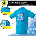 thumbnail image 5 of Body Glove Loose Fit Rash Guard Youth Swimshirt, Lite Blue, Male, Boys, Teen, 14, 5 of 5