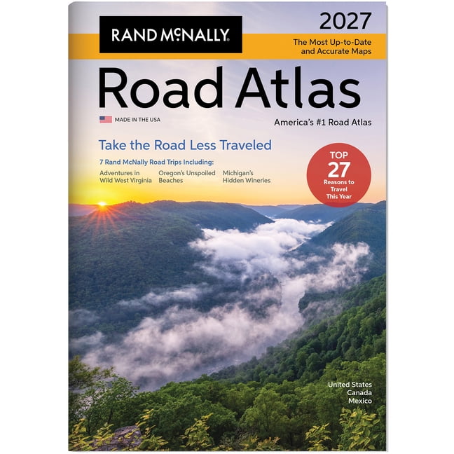 Rand McNally 2027 Road Atlas, (Paperback)