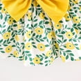 thumbnail image 6 of Bobifish Newborn Girls Dress Square Neck Wide Strap Straight Tank Dress Cute Bloom Printed Indoor Leisure Party Dress, 6 of 7