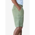 thumbnail image 3 of Boulder Creek By Kingsize Men's Big & Tall  Renegade 9" Full Elastic Waist Cargo Shorts, 3 of 5