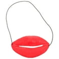 thumbnail image 1 of CIMAXIC Accessoires de Mariage Amusants Rouges pour Habiller Bouche de Mariage Cosplay Fournitures pour Fête Bouche de Clown Accessoires de Performance Fournitures de Mariage, 3.94"X2.17"X0.39 Pouces, 1 of 5