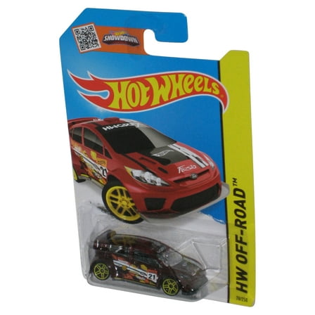 Hot Wheels Showdown HW Off-Road (2013) Black '12 Ford Fiesta Toy Car 78/250