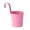 C, variant on Hanging Flower Pots, 3.94 Inch Metal Iron Bucket Planter with Detachable Hook, Small Hanging Planters for Railing Fence Balcony Garden, Indoor Outdoor Decorative Container