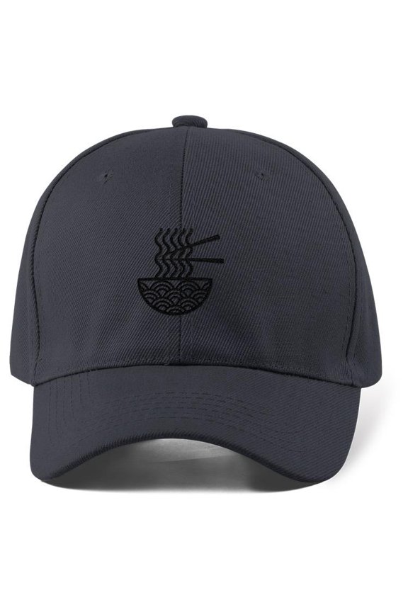 Lineart Noodle Bowl Icon Hat -Image by Shutterstock Small