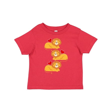 

Inktastic Lion Jungle Animals Outfit Gift Toddler Boy or Toddler Girl T-Shirt