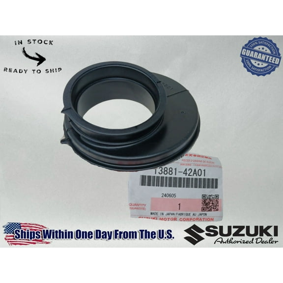 Suzuki Genuine OEM Authentic Dr200S Dr200Se Air Cleaner Tube Outlet 13881-42A01