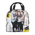 thumbnail image 4 of 5 Seconds Of Summer 5sos Lunch Bags Lunchbox Portable Tote Bag Insulated Bento Bag Reusable Meal Holder, 4 of 9