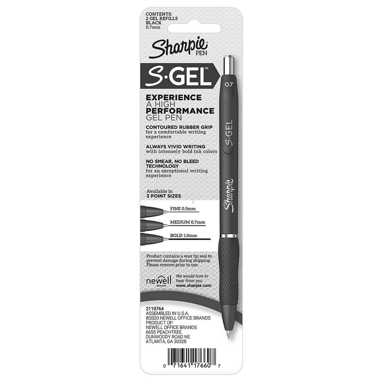 Sharpie S-GEL 1.0MM Gel Pen Bold Point Black