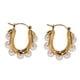 thumbnail image 3 of Par de Aretes de Joyería de Moda Lujo Ligero Premium Elegante Yinane Diseño de Tendencia Vintage en Forma de U 2 piezas, 3 of 8