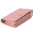 thumbnail image 6 of Pre-Owned CHANEL Camellia Wallet On Chain WOC Crossbody Pink Caviar Leather, 6 of 10