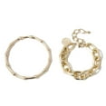 thumbnail image 4 of Minnieouse 2 unids/set de pulseras para niñas, brazaletes estéticos para mujer, boda, cumpleaños, joyería de moda, oficina, Club, esposa, regalo, Accesorios de disfraces Or Minnieouse AP010766-01, 4 of 6