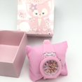 thumbnail image 4 of Reloj luminoso LED de silicona para niños con caja de regalo de la serie Sanrio Pudding Dog Gui Dog Kouromi Meroti, 4 of 4