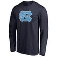 thumbnail image 2 of Men's Navy North Carolina Tar Heels #1 Dad Long Sleeve T-Shirt, 2 of 3