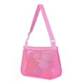 thumbnail image 1 of Bolsa de almacenamiento de juguetes para niños, bolsa de playa de viaje, bolsa de red de playa con perspectiva hueca, bolso de hombro, 1 of 5