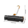 thumbnail image 3 of Ailezt Grooming Roller Brush: Functional Remover With Static Electricity Double Hair Removal And Lint Roller, 3 of 7