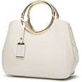 thumbnail image 1 of LHSHID Top Handle Handbag for Women Glossy Patent Leather Shoulder Bag Evening Party Crossbody Bag Wedding Satchel Purse, 1 of 7