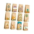 thumbnail image 2 of 12 Piezas Eid Mubarak Bolsas De Regalo Eid Decoración Ramadán Suministros De Trato Bolsas, 2 of 9