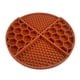 thumbnail image 1 of Greeniant Alfombrilla de alimentación Almohadilla Licky Ralentización Comer Multicolor Lavable Resistencia al desgaste Estable Anti-golpe Práctico Suministros para perros Café Greeniant PT005058-09, 1 of 6