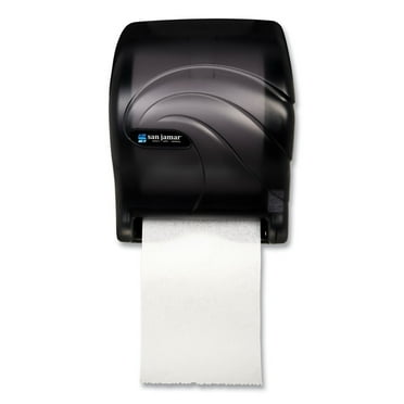 San Jamar Tear-N-Dry Essence Touchless Towel Dispenser, 11.75x9 1/8x14 7/16, Black Pearl