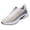 White, variant on NOKIO Men's Fashion Sneakers Lightweight Breathable Knit Walking Shoes with Soft Insole and Durab𝗅e Sole, Versatile 𝖫a𝖼e Up Casual Running Shoes for Gym Training Workout, Daily Sport Wear
