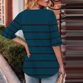 thumbnail image 3 of Blusas de Manga Corta para las Mujeres, Moda Verano Impreso, Blusas de Cuello Redondo, Chaqueta de Manga Corta para las Mujeres, 3 of 8