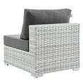 thumbnail image 6 of Lounge Chair, Rattan, Wicker, Grey Gray, Modern Contemporary Urban Design, Outdoor Patio Balcony Cafe Bistro Garden Furniture Hotel Hospitality, 6 of 8