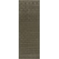 thumbnail image 2 of Hauteloom Kazuma Hallway, Kitchen Machine Washable Runner Rug - Square Piles, Checkered - Gray Green, Moss Green - 2'7" x 10', 2 of 12