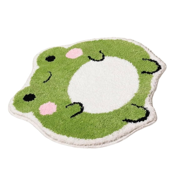 Fun Bathroom Rug Absorbent and Slip Resistant for Homes with Children
