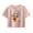 LIGHT PINK, variant on Instant Message - Halloween Keychains Short Sleeve Boxy Graphic T-Shirt